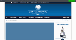 Desktop Screenshot of confcommercio.en.it
