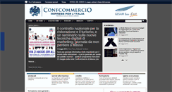 Desktop Screenshot of confcommercio.lu.it