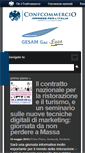 Mobile Screenshot of confcommercio.lu.it