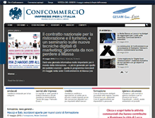 Tablet Screenshot of confcommercio.lu.it